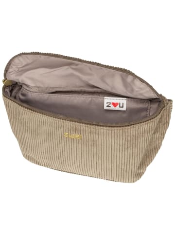 Zwei Gürteltasche Mademoiselle MH4 in Cord/Mocca