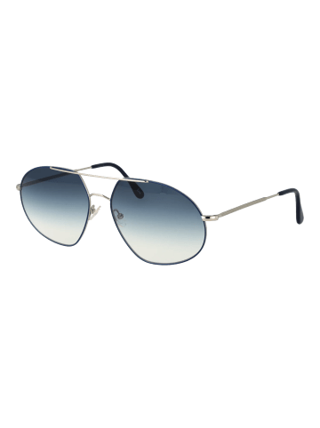 Andy Wolf Unisex Sonnenbrille Flieger Blau