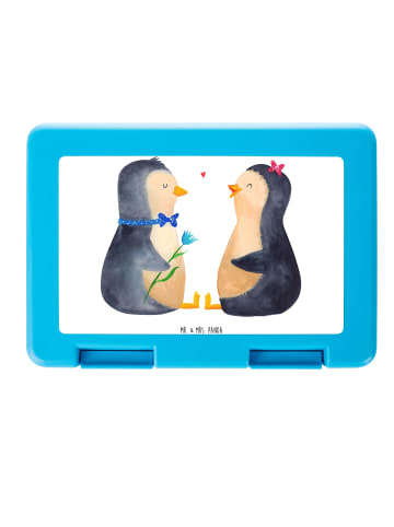 Mr. & Mrs. Panda Bentobox Pinguin Pärchen ohne Spruch in Weiß