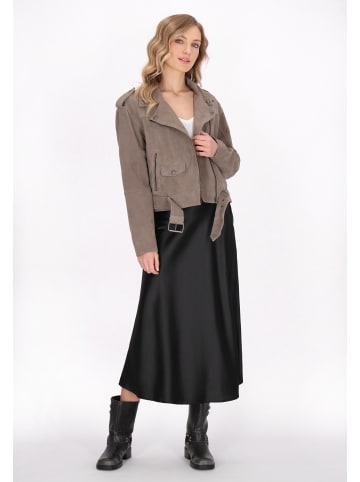 DreiMaster Women Jacket in taupe grey