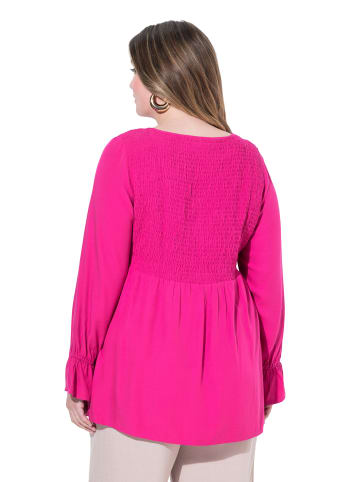 MIAMODA Blusentop in hibiskuspink