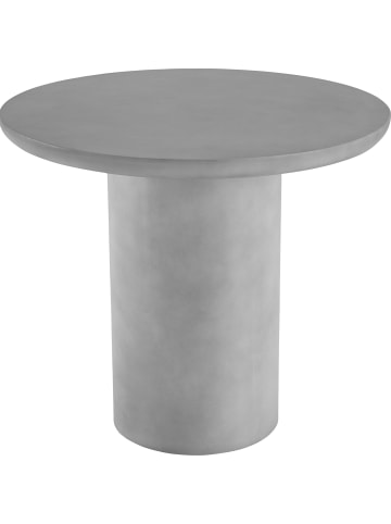 tectake Balkontisch Rund, für In- & Outdoor, wetterfest, 86,5x75,5cm