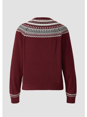 s.Oliver Strickpullover in 3902_bordeaux