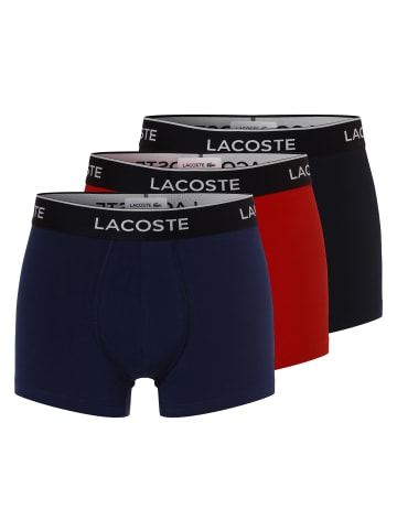 Lacoste Boxershorts in marine rot - 0003