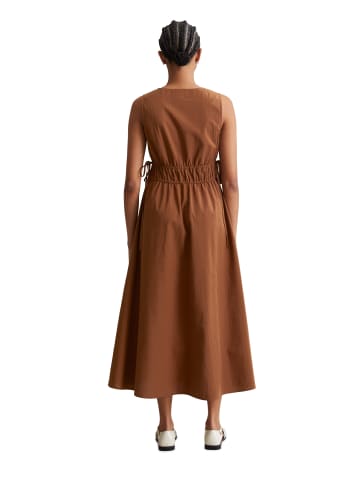 Marc O'Polo DENIM Baumwollkleid shaped in Melted Chocolate