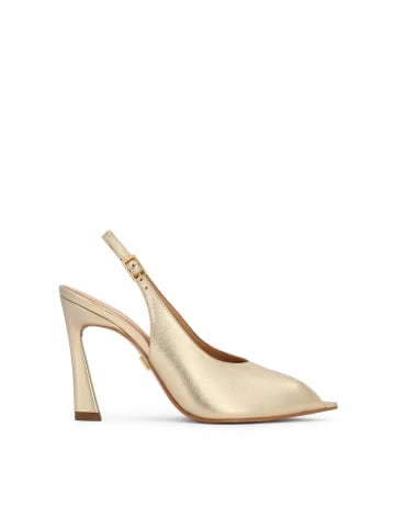 Kazar Pumps in Gold