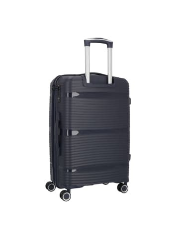 D&N Travel Line 4200 4-Rollen Kofferset 3 tlg. in darkblue