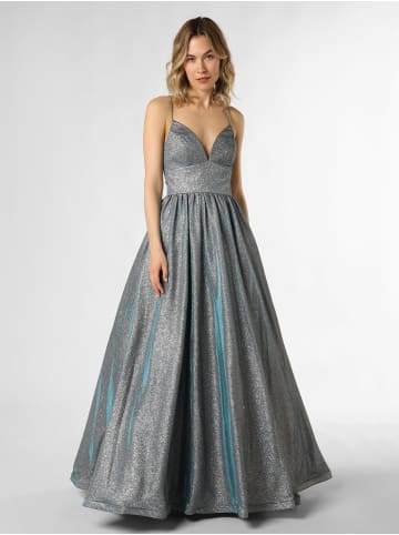 Unique Abendkleid in aqua - 0001