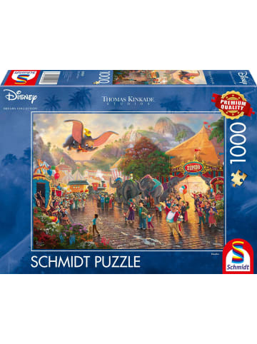 Schmidt Spiele Disney, Dumbo. Kinkade Collection 1.000 Teile | Erwachsenenpuzzle