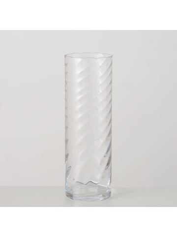 Boltze Vase aus Glas BILA in Transparent, 45 cm