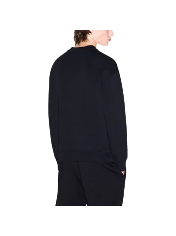 Schwarz Baumwolle Sweatshirt
