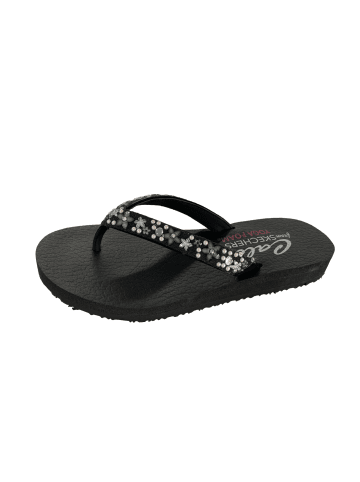 Skechers Clog MEDITATION-DANCING DAISY in schwarz