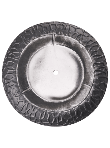 Beliani Outdoor Blumentopf YUHUA in Schwarz - (W) 43 x (H) 42 x (L) 43 cm