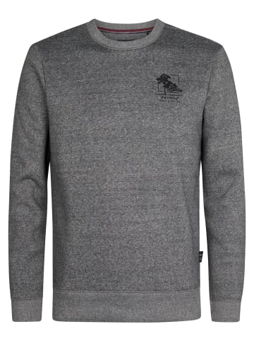 Petrol Industries Lässige Sweater Telluride in Schwarz