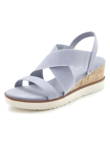 LASCANA Sandalette in hellblau