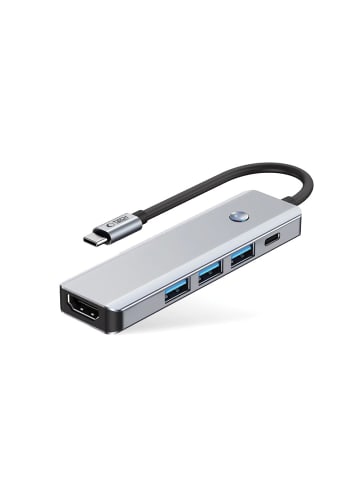 TechProtect HB01 5in1 USB-C Hub HDMI 4K PD100W