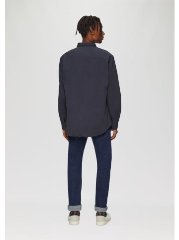 QS Hemd  in  5883_tiefblau