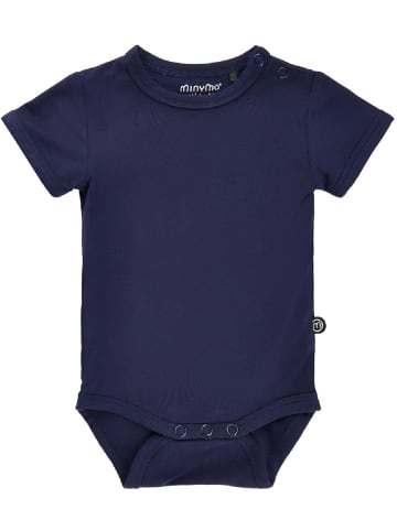 Minymo Kinder Kurzarmbody "Body SS" in Blau