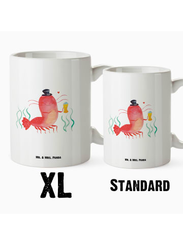 Mr. & Mrs. Panda Keramikbecher Hummer Weizen ohne Spruch in Weiß