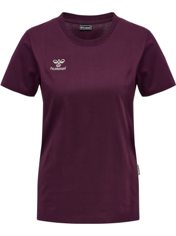 Hummel Hummel T-Shirt Hmlmove Multisport Damen Atmungsaktiv in GRAPE WINE