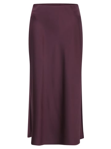 CARTOON Satinrock unifarben in Dark Aubergine