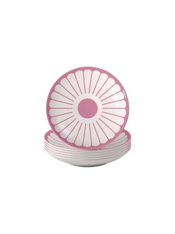 Villeroy & Boch 6er Set Espressountertassen Fleur Couleur ø 11,7 cm in Cassis