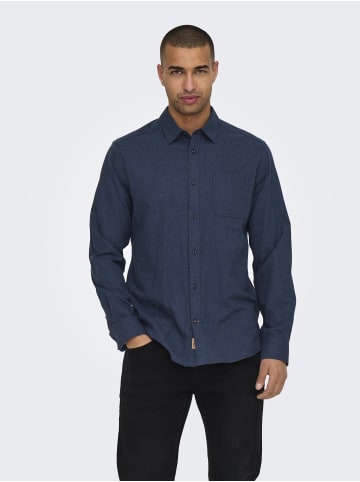 ONLY & SONS Hemd in Navy Blazer