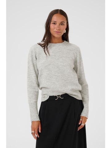 Kaffe Strickpullover KAniel Regular fit in Light Grey Melange