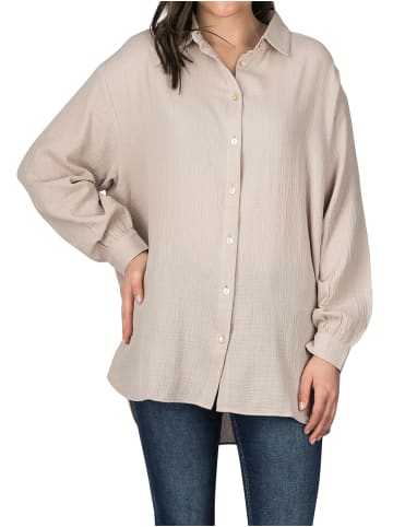 DENIMFY Hemd DFMathilda in Beige