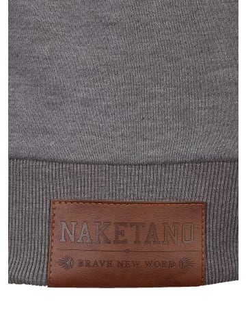 naketano Sweat Hoody Ina's Lieblingspulli Dark Grey Melange
