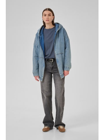 My Essential Wardrobe Jacke MWOzzie Oversize fit in Medium Blue Random Wash