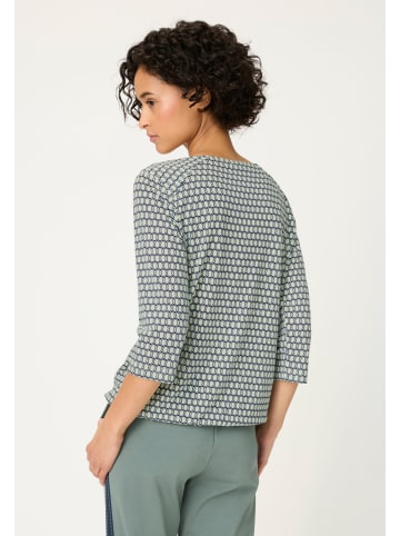 Olsen Shirt Clara in mint marine - 0002