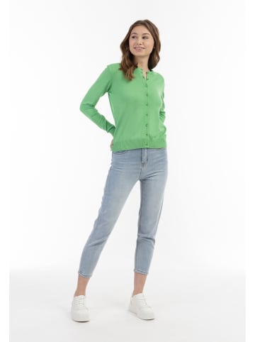 myMo Damen Cardigan in Hellgrün