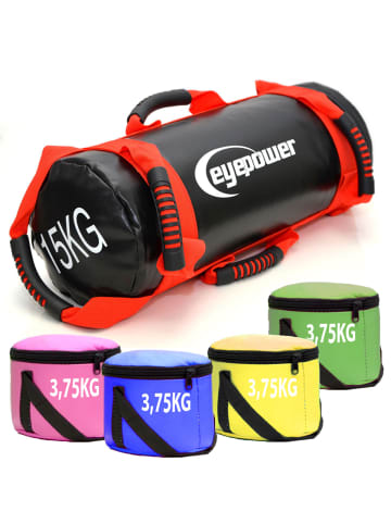 eyepower Gewichtssack 15kg rot rot