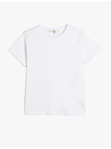 KOTON TSHIRT SS BSC in Weiß