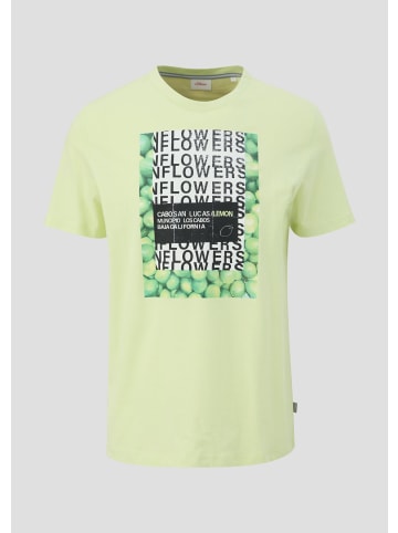s.Oliver T-Shirt in 70D1_limettengrün