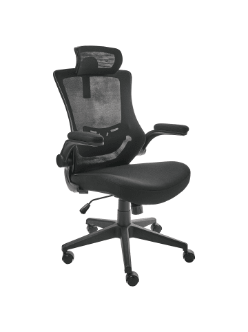 Beliani Bürostuhl PALADIN in Schwarz - (W) 52 x (H) 96 x (L) 56 cm