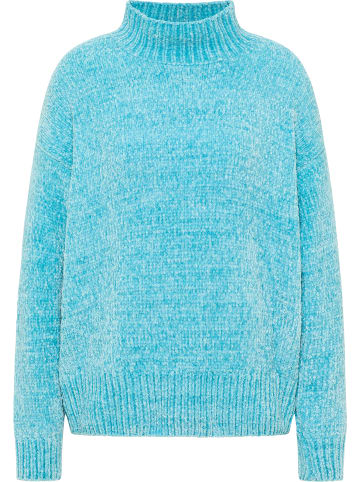 IZIA Strickpullover in Türkisblau