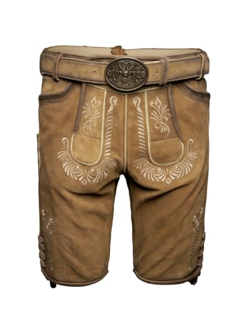 KRÜGER Lederhose 963569 in braun