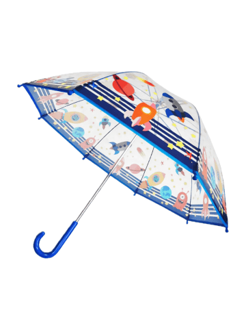 Yuhu.kids Kinder Regenschirm Weltraum in Mehrfarbig