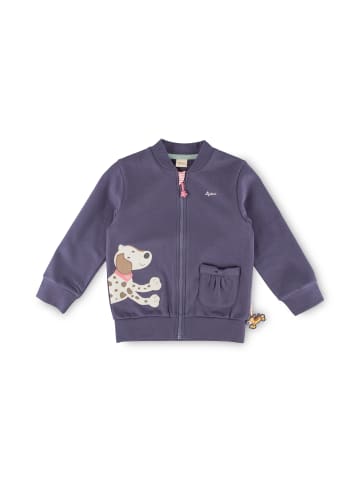 Sigikid Sweatjacke Funny Dog in Dunkelblau