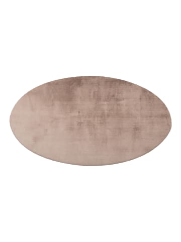 Vivorum Wohnzimmer / Schlafzimmer  Kurzflor Teppich Cross 425 in taupe