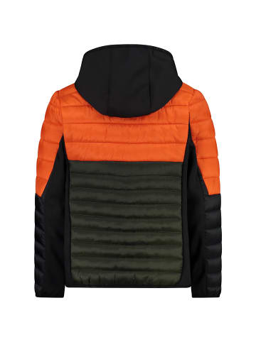 Campagnolo Funktionsjacke BOYS HYBRID JACKET FIX HOOD in Arancio