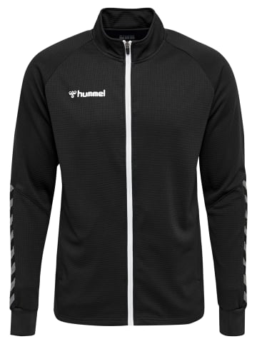 Hummel Jacke Hmlauthentic Poly Zip Jacket in BLACK/WHITE