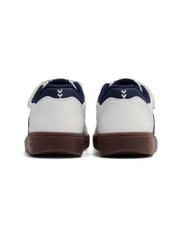 Hummel Klettverschluss Sneaker Handball Perfekt Kinder in WHITE/BLACK IRIS