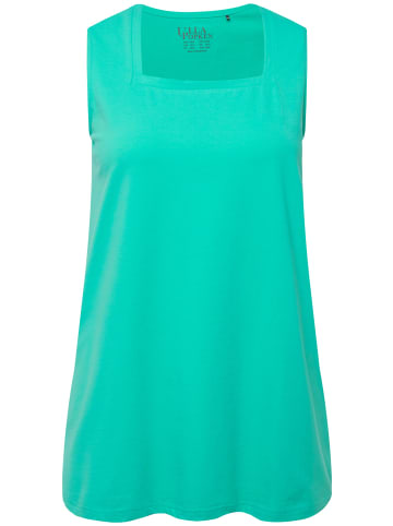 Ulla Popken Longshirt in türkisgrün