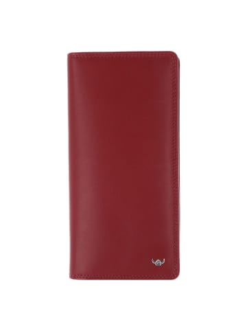 Golden Head Polo Geldbörse RFID Schutz Leder 19 cm rot