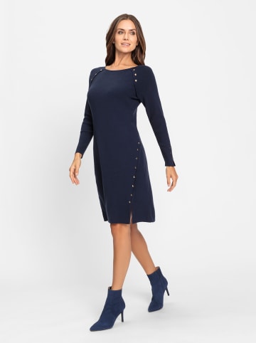 Heine Strickkleid in marine