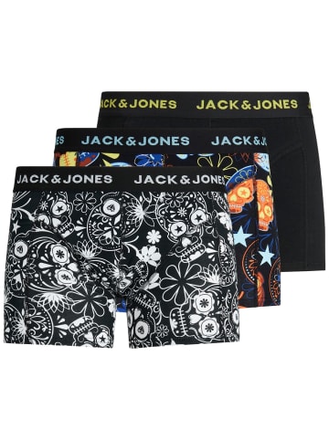 Jack & Jones Trunk JACSUGAR SKULL TRUNKS 3er Pack slim in Mehrfarbig