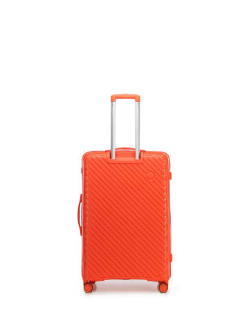 Wittchen LARGE SUITCASE FROM POLYPROPYLENE in Orange